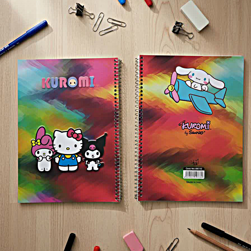 دفتر نقاشی 50 برگ کرومی