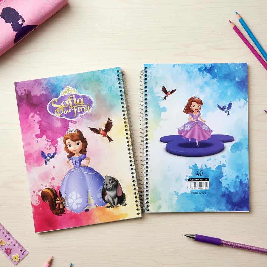 دفتر نقاشی 50 برگ سوفیا