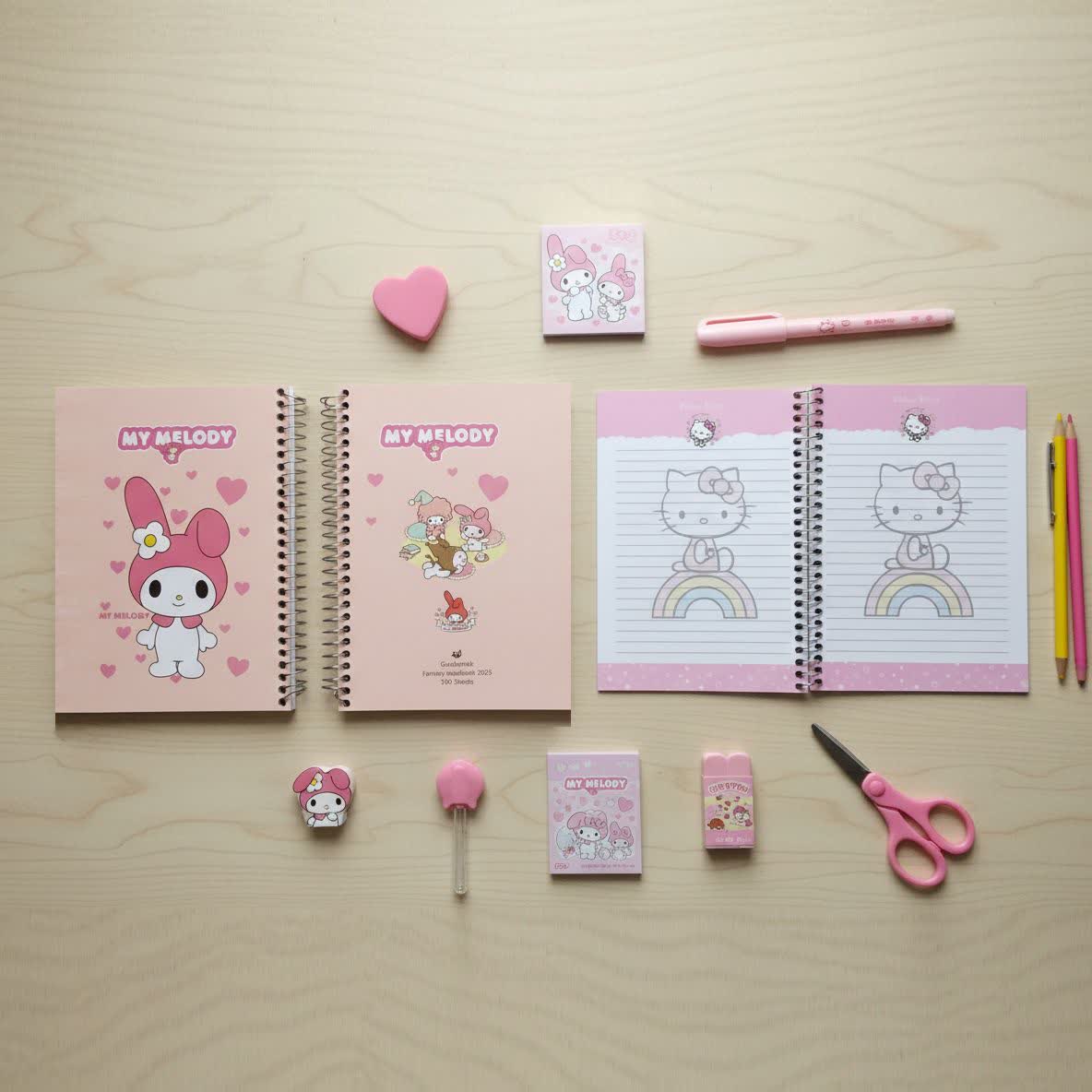 دفتر یادداشت 100 برگ ملودی