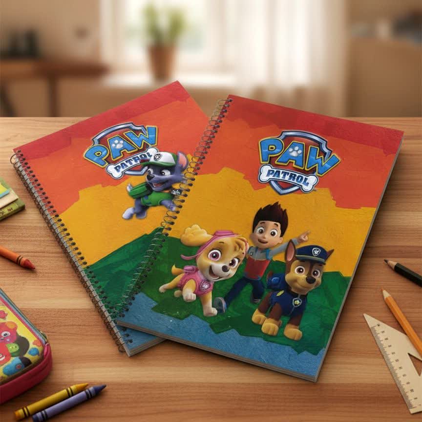 دفتر نقاشی 50 برگ سگ های نگهبان